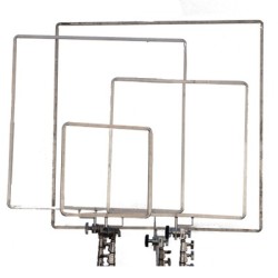 Cadre de diffusion avec feuille de diffusion 1/2 (white diffusion 250) - Location - Soscine