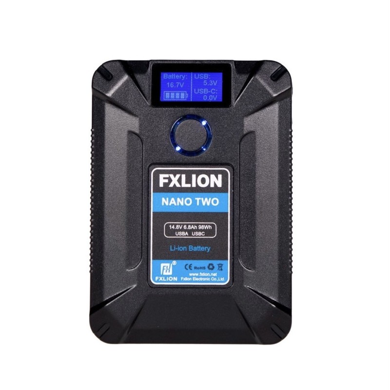 Batterie FxLion Nano Two 98Wh V-Lock - Location - Soscine