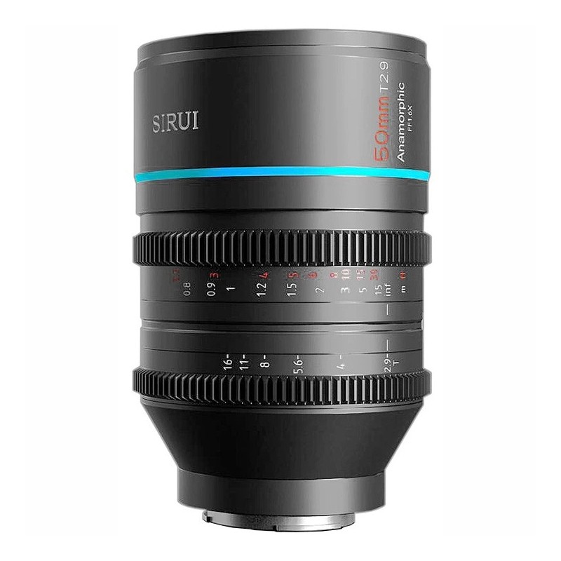 Sirui Anamorphique 50mm T2.9 x1.6 (monture RF) - Location - Soscine