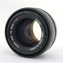Canon FD 55mm F1.2 SSC (monture E) - Location - Soscine