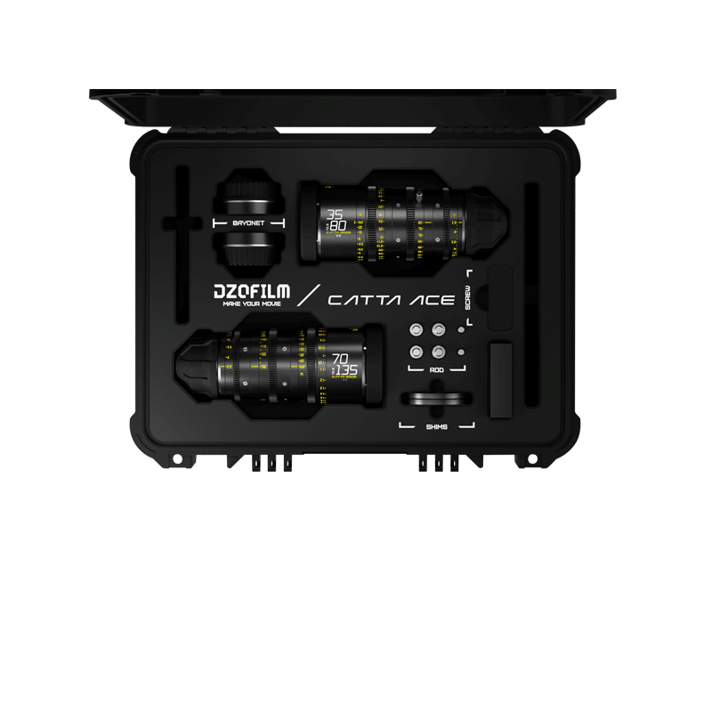 DZOFILM Catta Ace monture EF (35-80mm et 70-135mm) - Location - Soscine