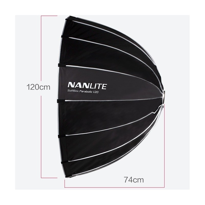 NanLite Para 120 Softbox (Dôme pour COB / FORZA) - Location - Soscine