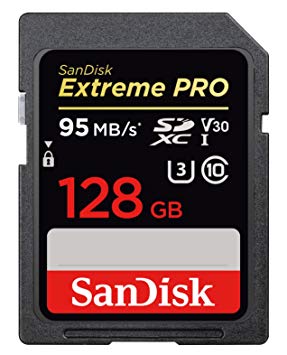 Carte SD Extreme Pro 128Go (95mo/s) en location chez SosCine