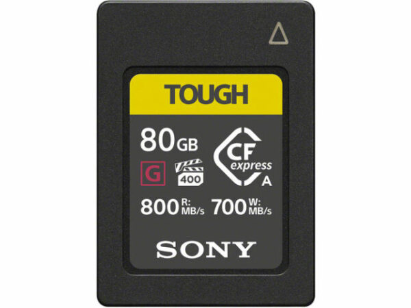 CFExpress Sony Tough 80GB disponible en location chez SosCine