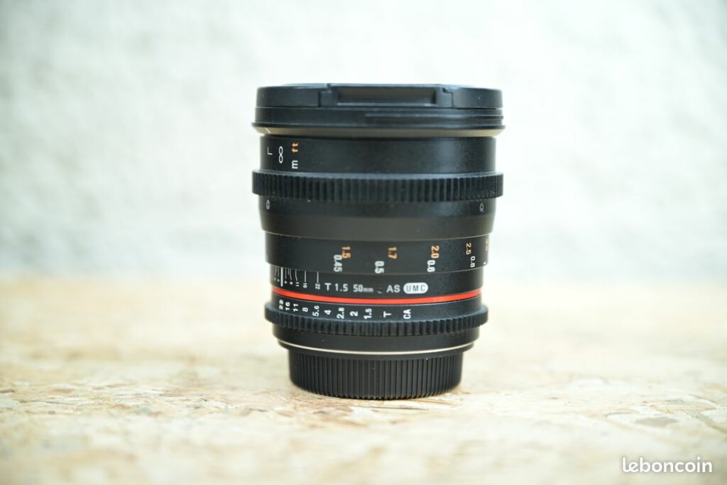 Photo de l'optique Samyang 50mm Monture EF (annonce 84)