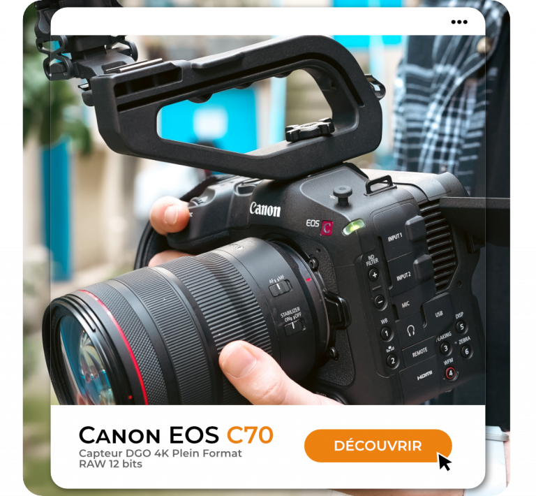 Location de Canon EOS C70 chez SosCine